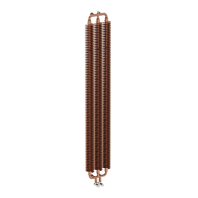 Ribbon V, 1720h x 290w(mm), Vertical Designer Radiator, Copper