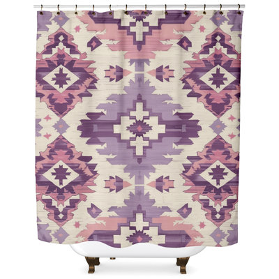 Rideau de douche Tiernagh Ikat