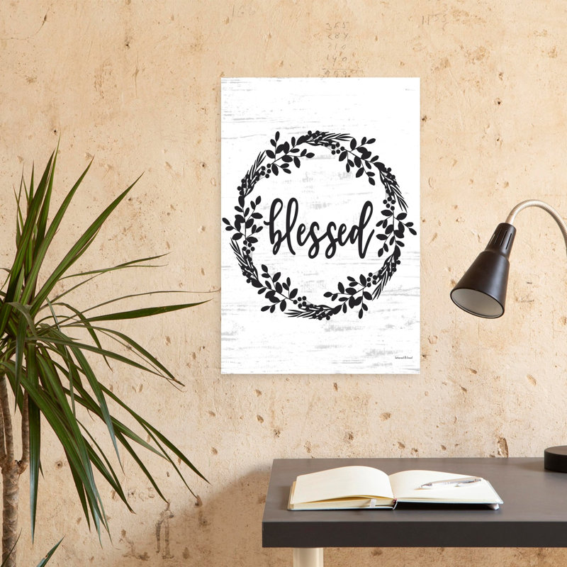 Blessed Wreath, art contemporain, H 24 po x l 16 po