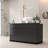 Karstens 2 Person Rectangle Glass Reception Desk