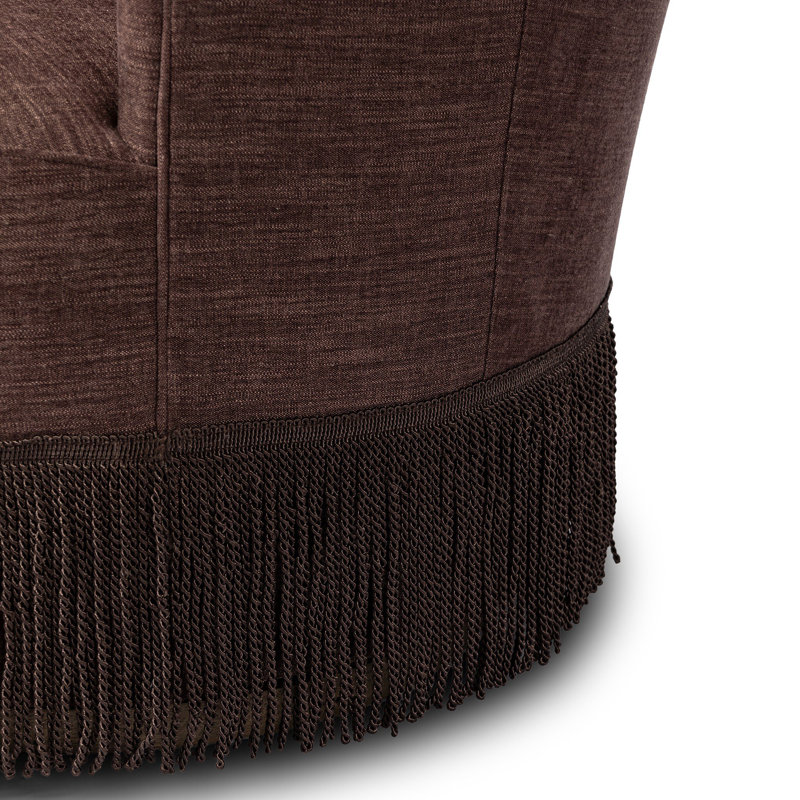 Aurora Fringe Swivel Chair