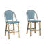 Ensemble de 2 tabourets de comptoir d'extérieur PURPLE LEAF-252926921-252926927