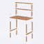 Bureau en bois Lee Beech, bureau d'étude en bois massif pour le bureau personnel-2016478816