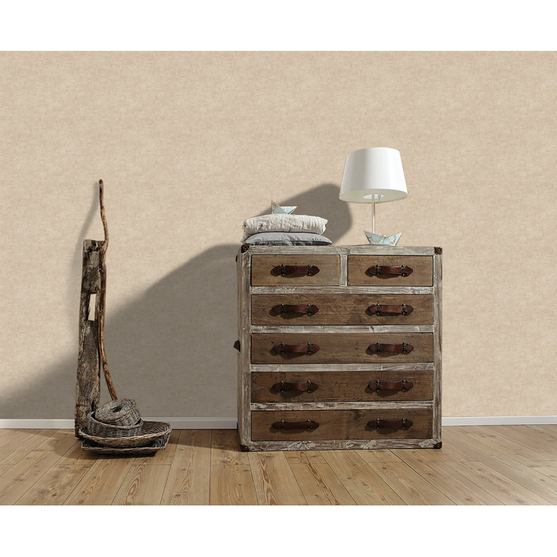 Rouleau de papier peint Mihalis, Beige, L 33 pi x l 21 po