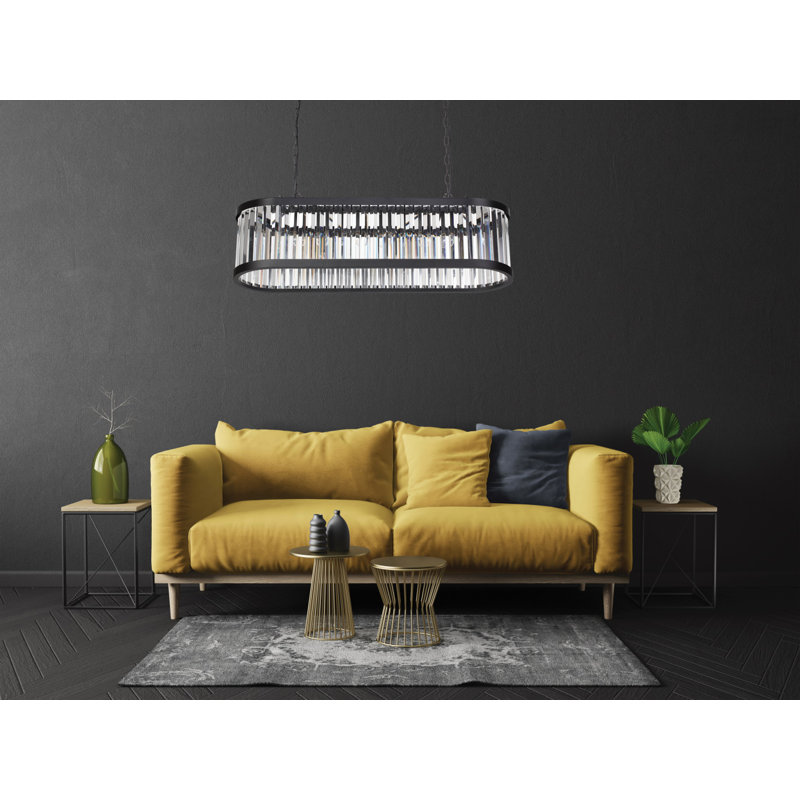 Rosie 5 - Light Crystal Pendant