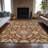  Machine Washable Indoor/Outdoor Mahaney ACN751 Ivory Rug-1391715403