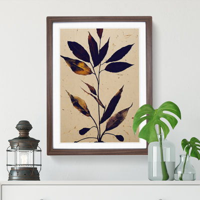 XV1022-570X An Astonishing Leaves - Single Picture Frame Print