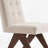 Modern Upholstered Accent Chairs with V-Shaped Wood Legs and Plush Cushioned Seat-1313463525
