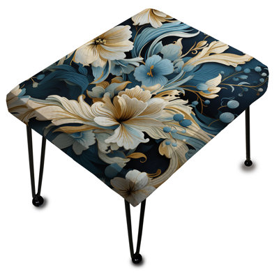 Repose-pieds Paisley Elegance