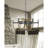 Rowland 6-Light Metal and Burlap Roped Chandelier