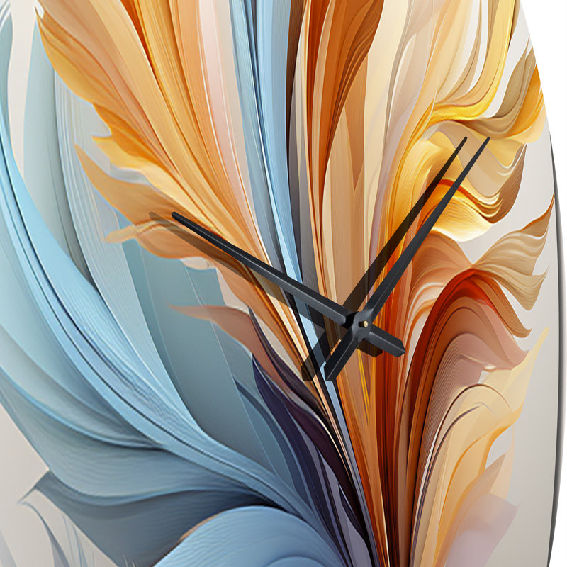 Horloge murale Fractal Boho, Petit