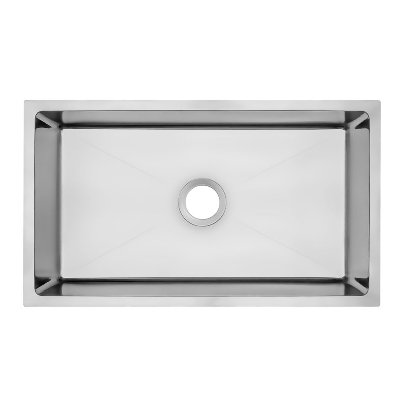 Undermount Single Bowl Stainless Steel Kitchen Sink
