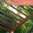 Aluminum Pergola with Solar Paneled LED Strings with Adjustable Louvered Roof-94915025-98677070