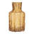 Jhonathon 9" Textured Amber Glass Table Vase-1671581205-1672266900