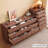 Walnut Solid + Manufactured Wood Accent Cabinet