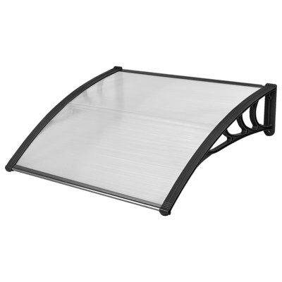 17 Stories Polycarbonate Cover Retractable Door / Window Awning