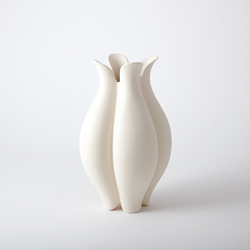 Pond Vase, 17" H x 10" W x 8.25" D