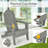 Coulver Foldable Outdoor Adirondack Chair-975277593