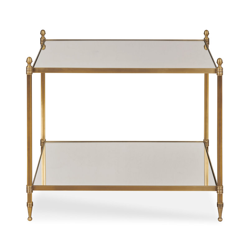 Grand Tour Glass End Table