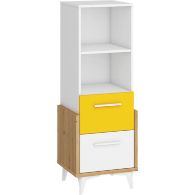 Mazzeo 127 cm H x 45 cm W Standard Bookcase