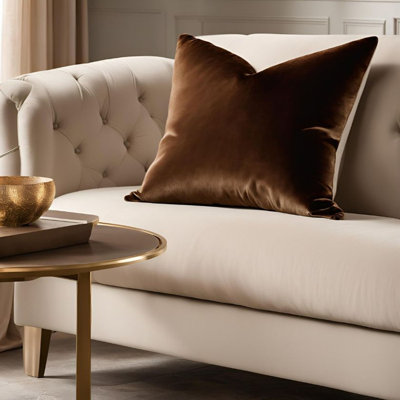 Plutus Plum Velvet Luxury Throw Pillow