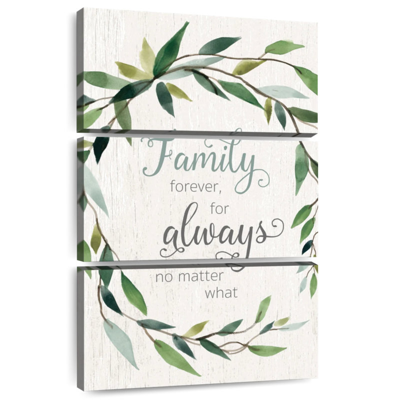 Tergel Family Forever, 32" H x 20" W