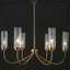 Lustre tambour 6 lumières à intensité variable Arnita