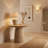 Tithi Round Concrete and Stone Bistro Table -100760173