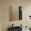 Transformez votre salle de bain avec ce superbe miroir en aluminium argenté de 32 pouces!-920599423-920599422