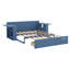 Lit de jour avec bureau amovible, tiroirs de rangement et table d'appoint hydraulique-1419762064-1419762067