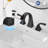 Widespread 2-handle Bathroom Faucet With Drain Assembly-106853171
