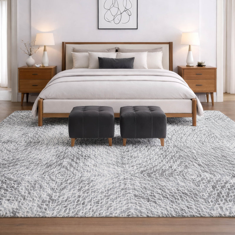 Tapis à mailles de qualité supérieure lavable à la chaîne ADS74, Moka, 9 pi x 12 pi