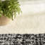 Tapis ivoire beige à poils longs Pernell-2115112840