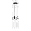 Sean Lavin Pylon 4-light dimmable LED crystal light chandelier-443917370