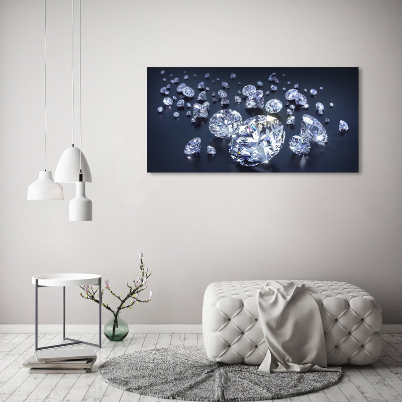 Diamonds - No Frame Print on Canvas