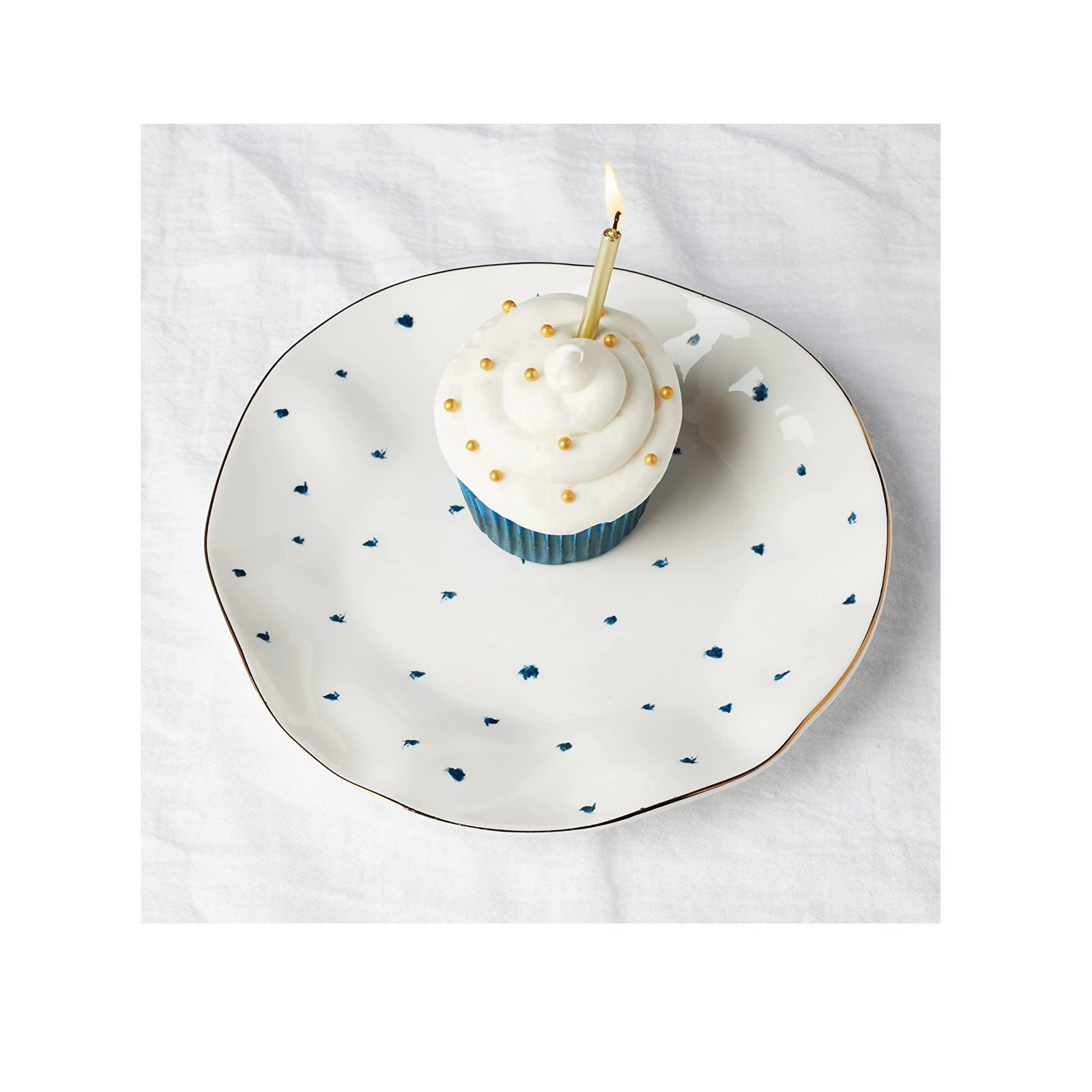 Blue Bay 8" Porcelain Salad Plate