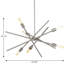 Lustre sphérique spoutnik à 6 lumières Pondview-1615576325
