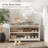 6 Pair Shoe Storage Bench-1078772902