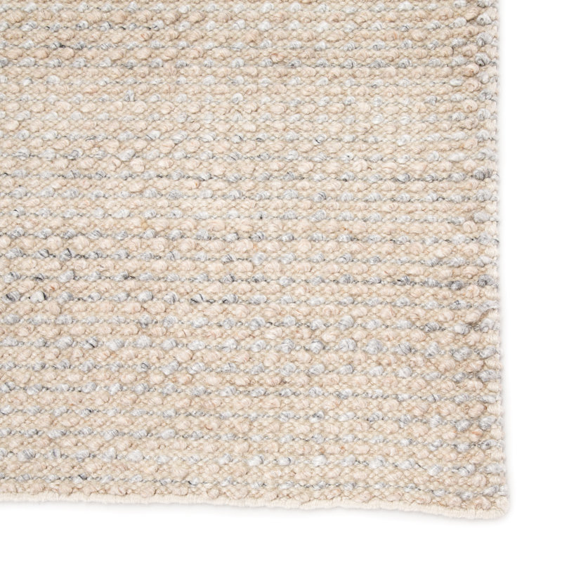 Brhynn fait à la main ivoire Dhurrie, Rectangle 10 pi x 14 pi