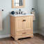 Quen 30" Freestanding Single Basin Vanity Set with Cabinet, Vanity Top, and Oval Undermount Sink-1077026751-1077166155-1077166132
