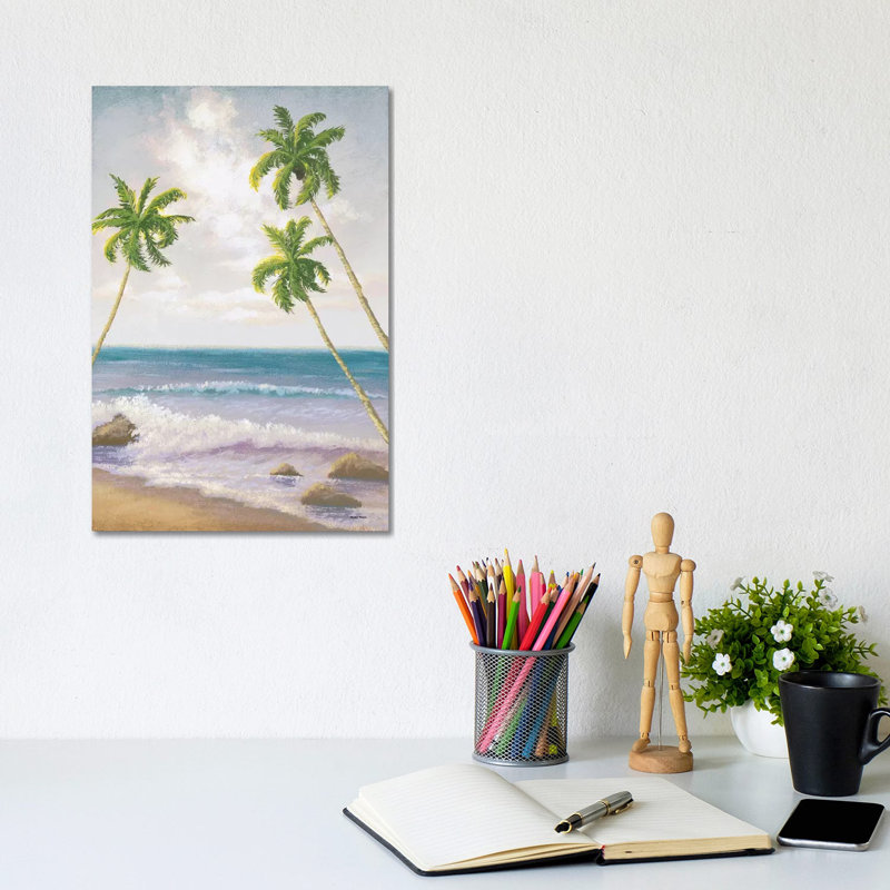 Atlantic Seaside by Michael Marcon - Wrapped Canvas Gallery-Wrapped Canvas Giclée, 30.48cm H x 20.32cm W