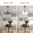 42" 3-Blade Chrome Ceiling Fan with Lights and Remote Control, 6-Speed Latest DC Motor Ceiling Fan for Living Room, Bedroom-1067812253