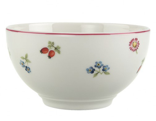 Petite Fleur 3 Piece Porcelain Place Setting, Service for 1