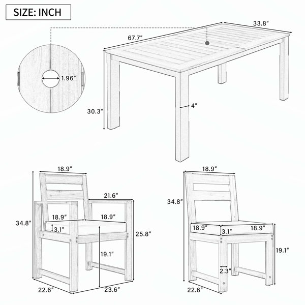 Dimensions du produit