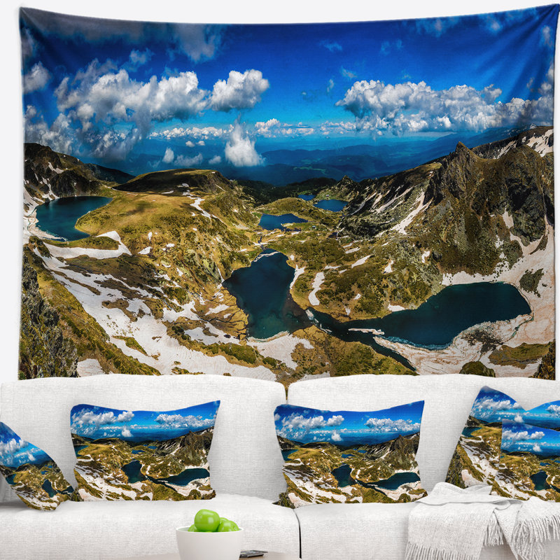 Polyester Tapestry, 78" H x 92" W
