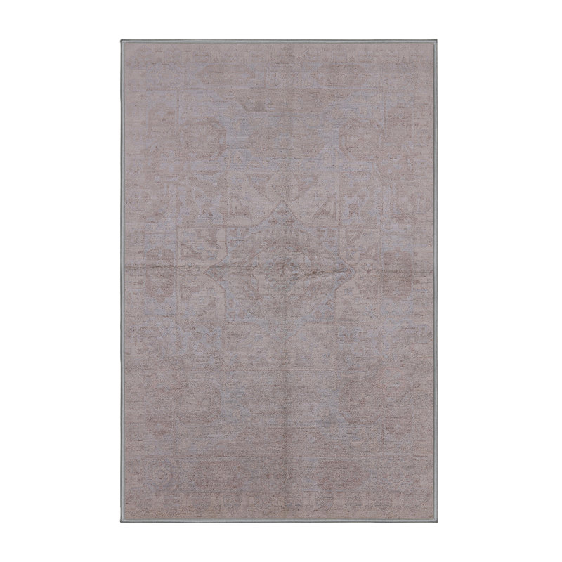 Tapis oriental gris Shera, Rectangle 2 pi x 3 pi