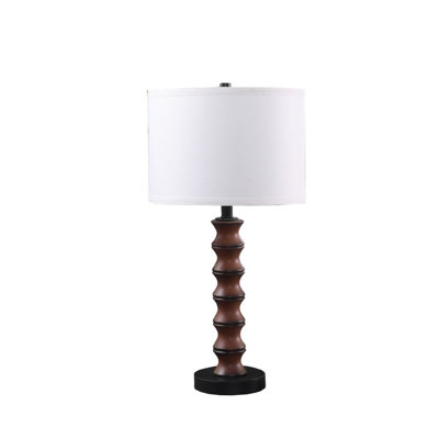 Lampe de table moderne 27,5 po In Coastal Littoral Wood Insp