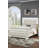 Elegant Tufted Bed Frame with Integrated LED Lighting