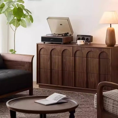 Large-Capacity Six-Drawer Sideboard