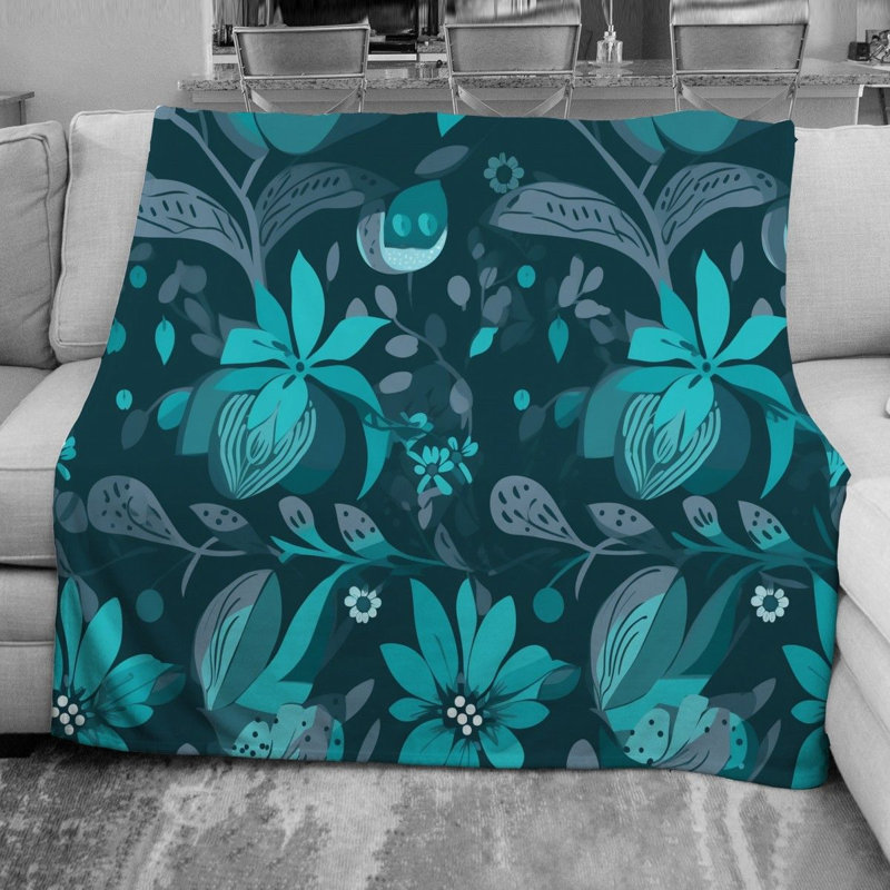  Throw Blanket, 51" W x 60" L, 1.8